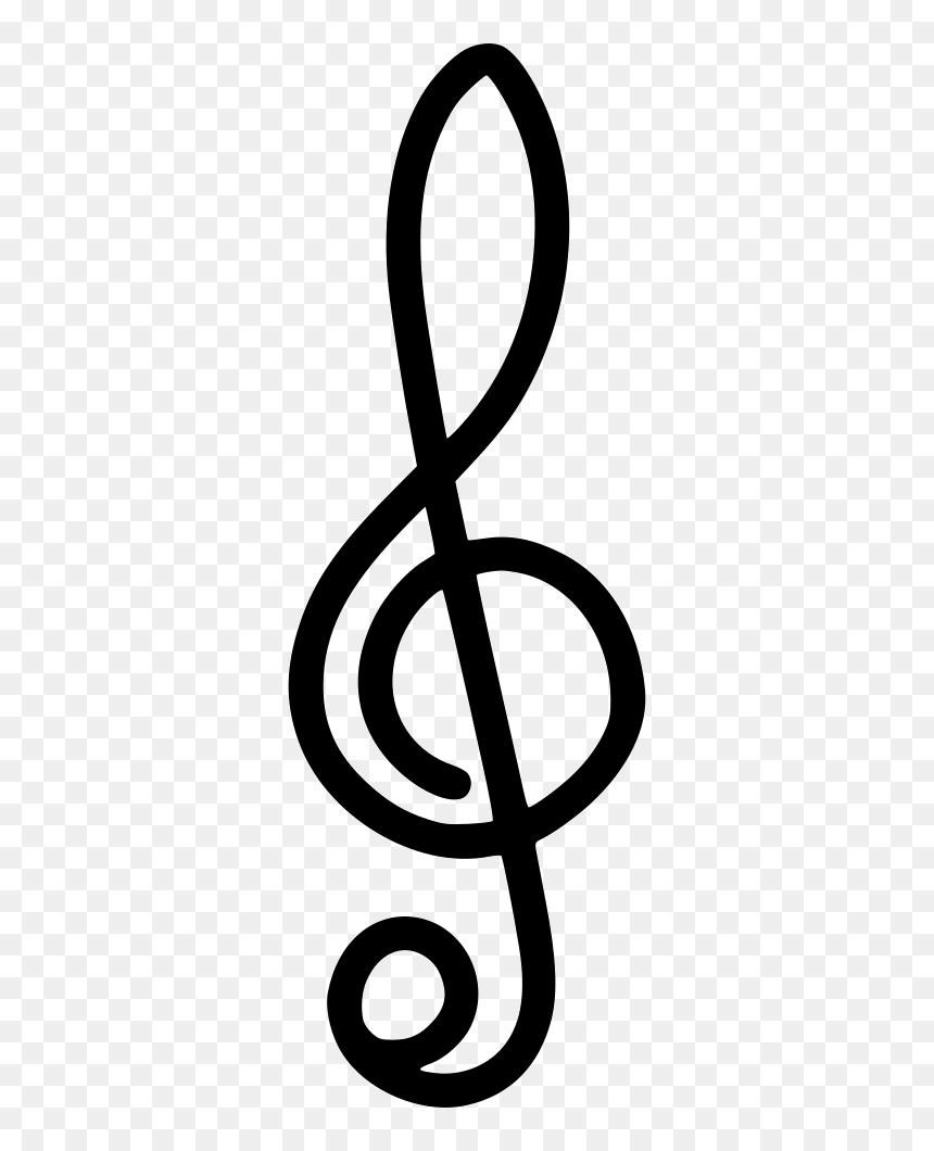 Detail Treble Clef Png Nomer 10