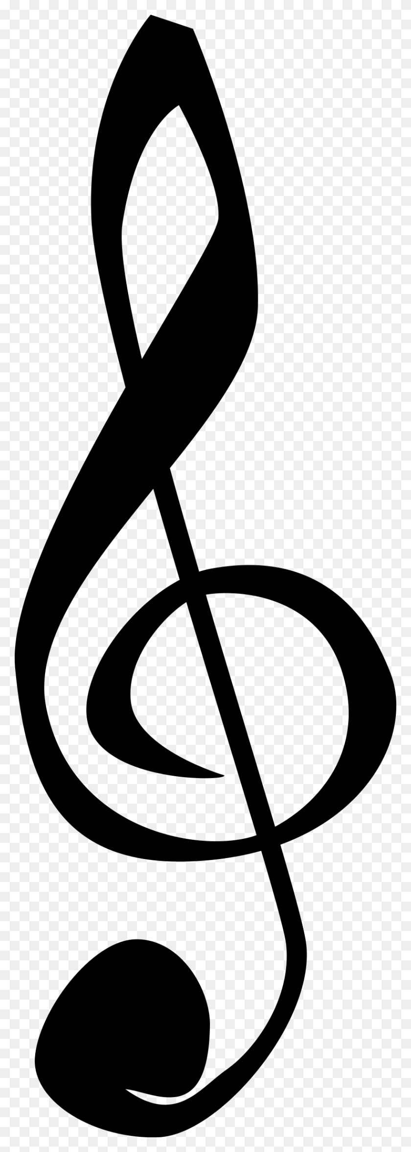 Detail Treble Clef Png Nomer 17