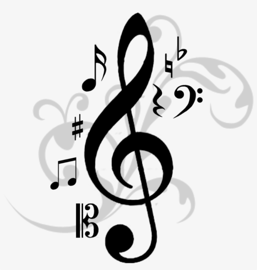 Detail Treble Clef Png Nomer 39