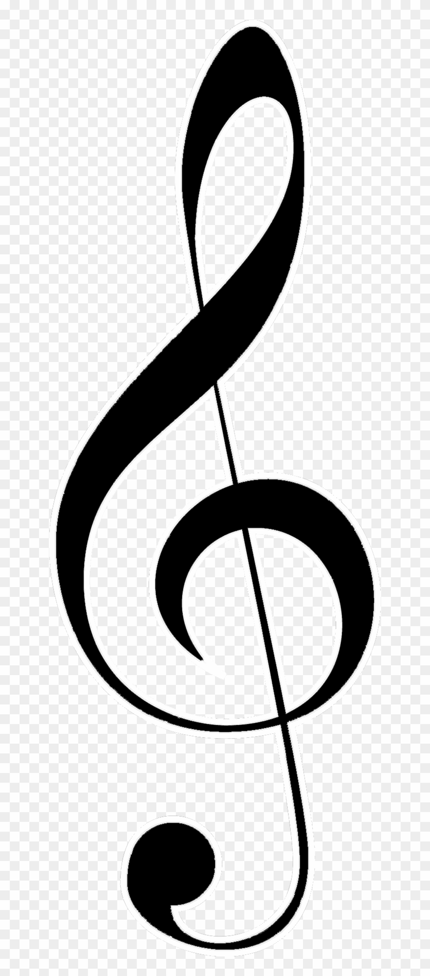 Detail Treble Clef Png Nomer 5