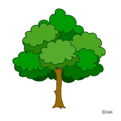 Detail Tree Clip Art Nomer 10