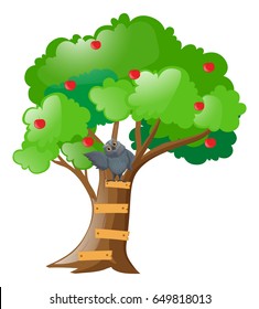 Detail Tree Clip Art Nomer 30