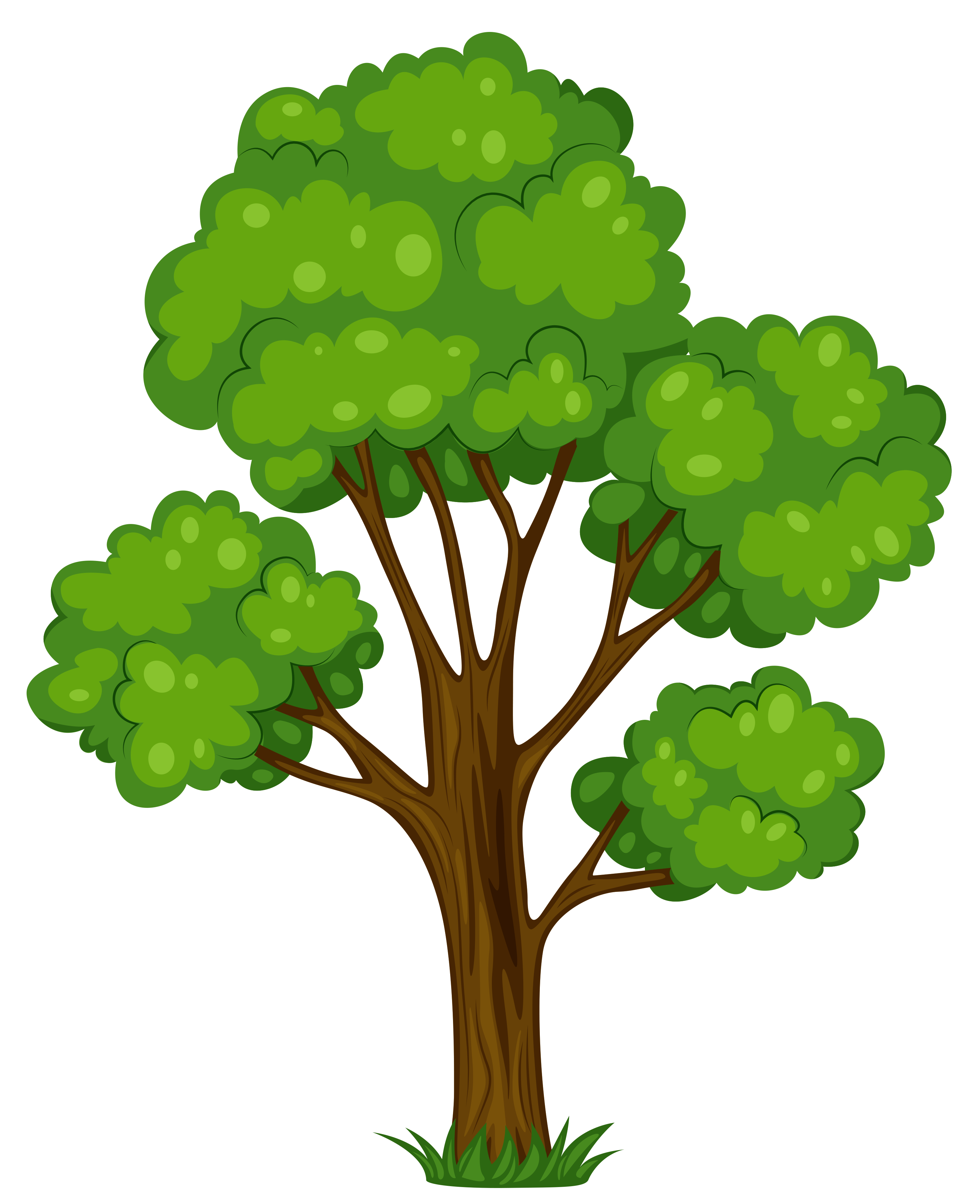 Detail Tree Clip Art Nomer 3