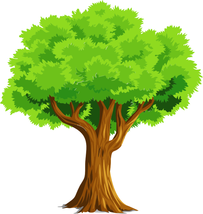 Detail Tree Clipart Nomer 2