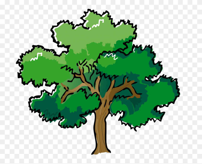 Detail Tree Clipart Nomer 25