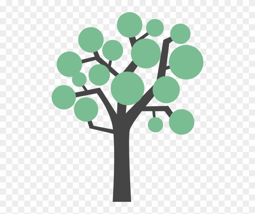 Detail Tree Flat Design Png Nomer 2