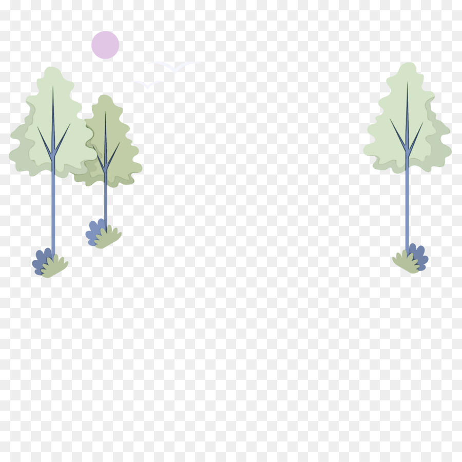 Detail Tree Flat Design Png Nomer 25