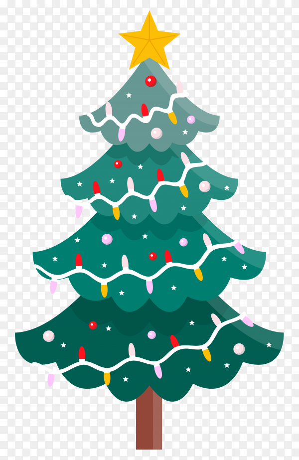 Detail Tree Flat Design Png Nomer 26