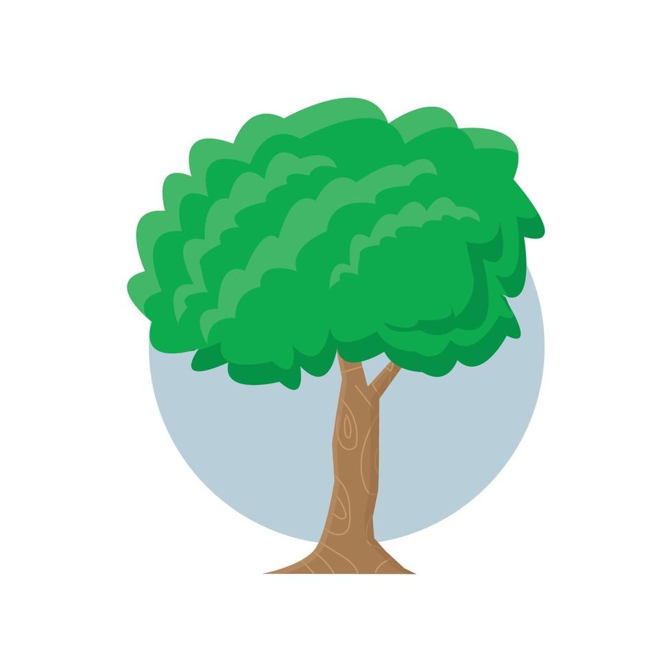 Detail Tree Flat Design Png Nomer 51