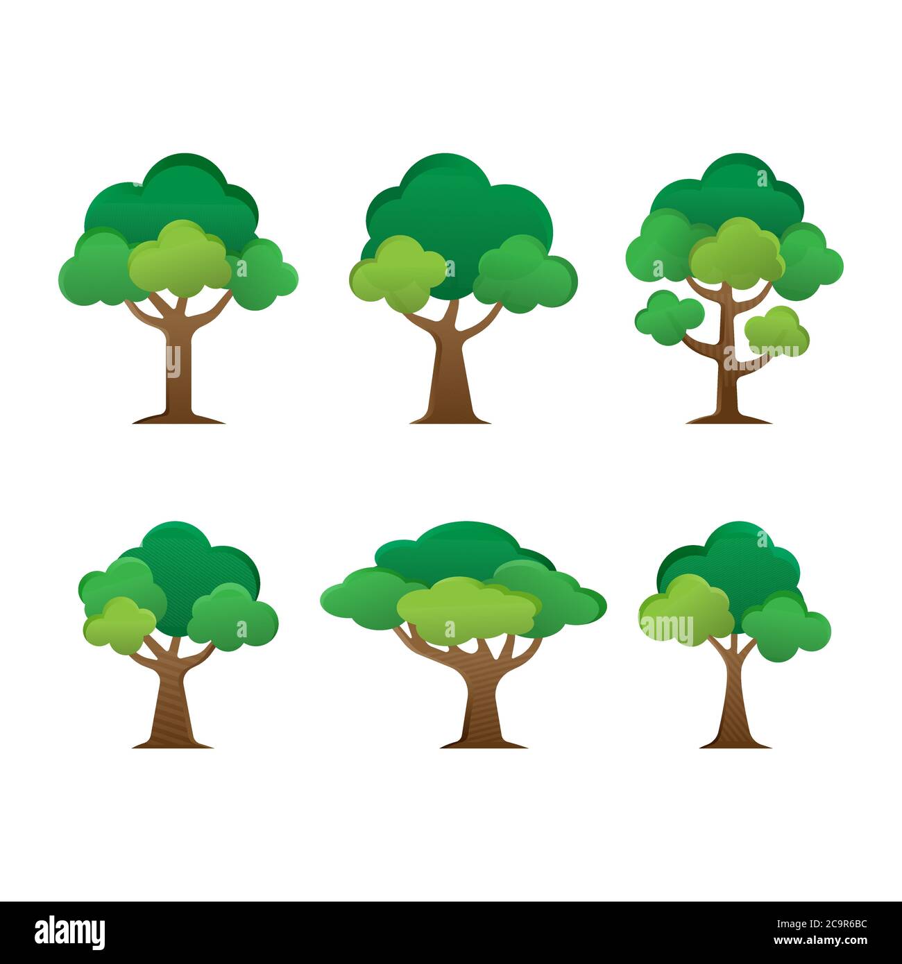 Detail Tree Flat Design Png Nomer 52