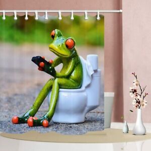 Detail Tree Frog Shower Curtains Nomer 36