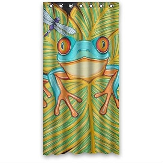 Detail Tree Frog Shower Curtains Nomer 39