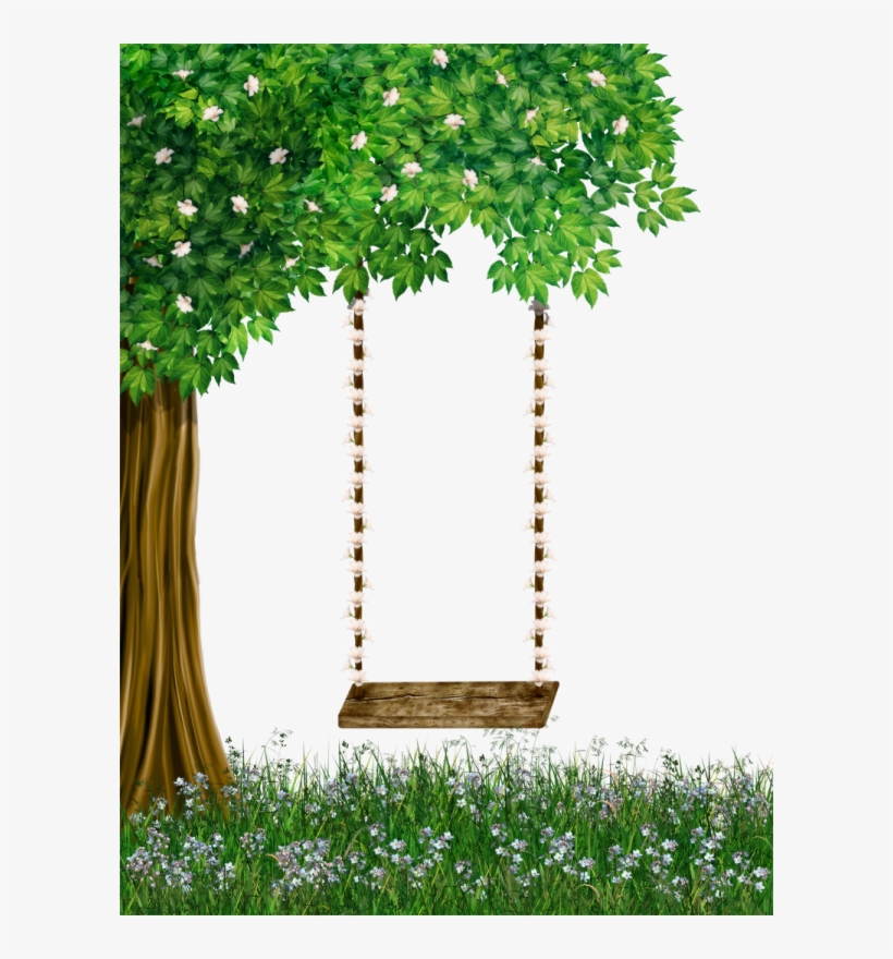 Detail Tree Swing Clipart Nomer 3