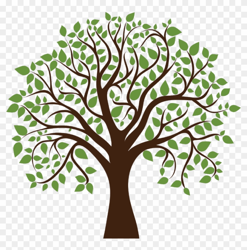 Detail Tree Vector Transparent Background Nomer 9