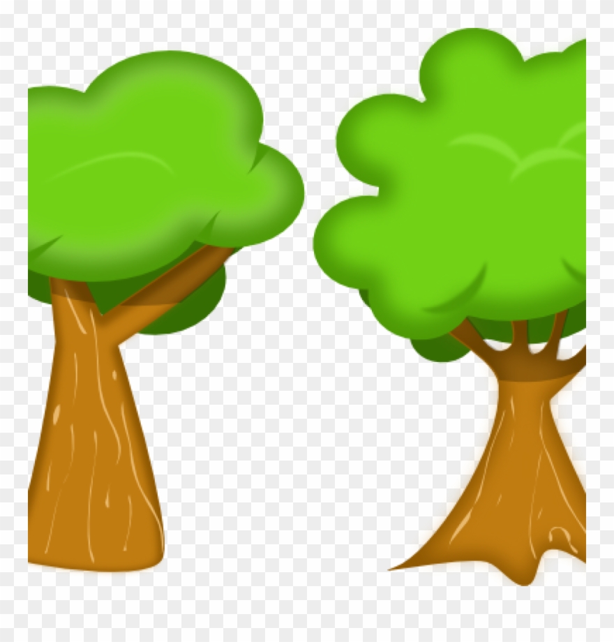 Detail Tree Vector Transparent Background Nomer 35
