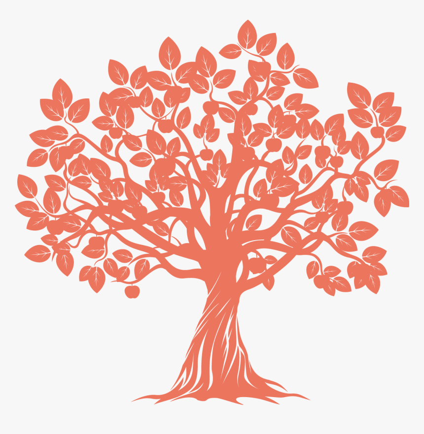 Detail Tree Vector Transparent Background Nomer 36
