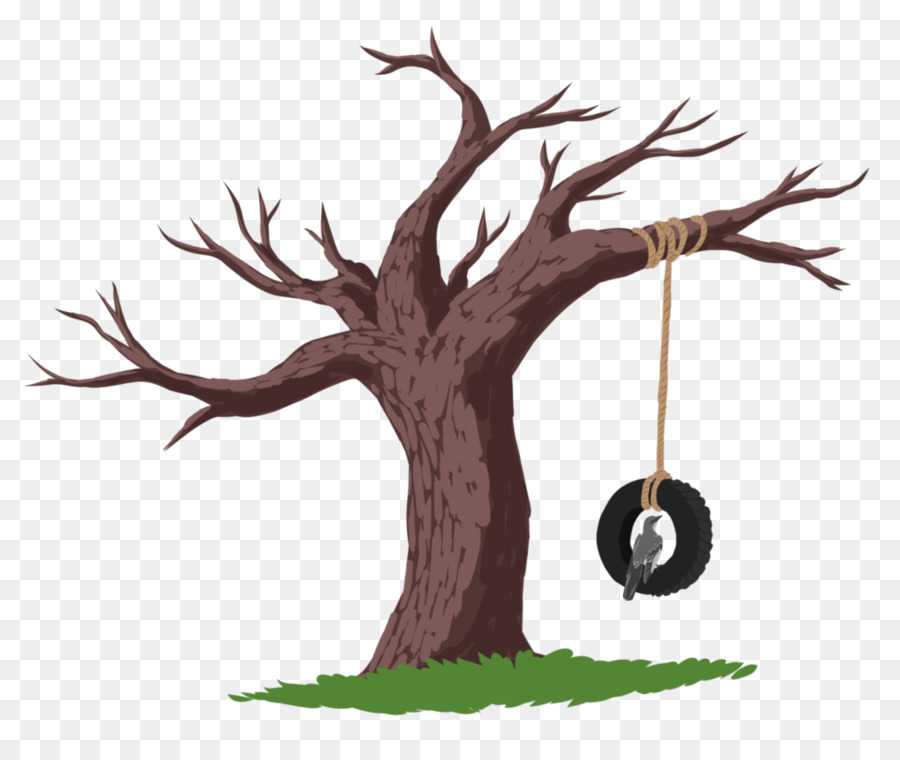 Detail Tree With Tire Swing Clipart Nomer 27