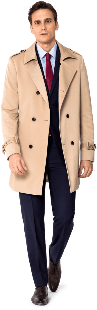 Detail Trench Coat Png Nomer 31