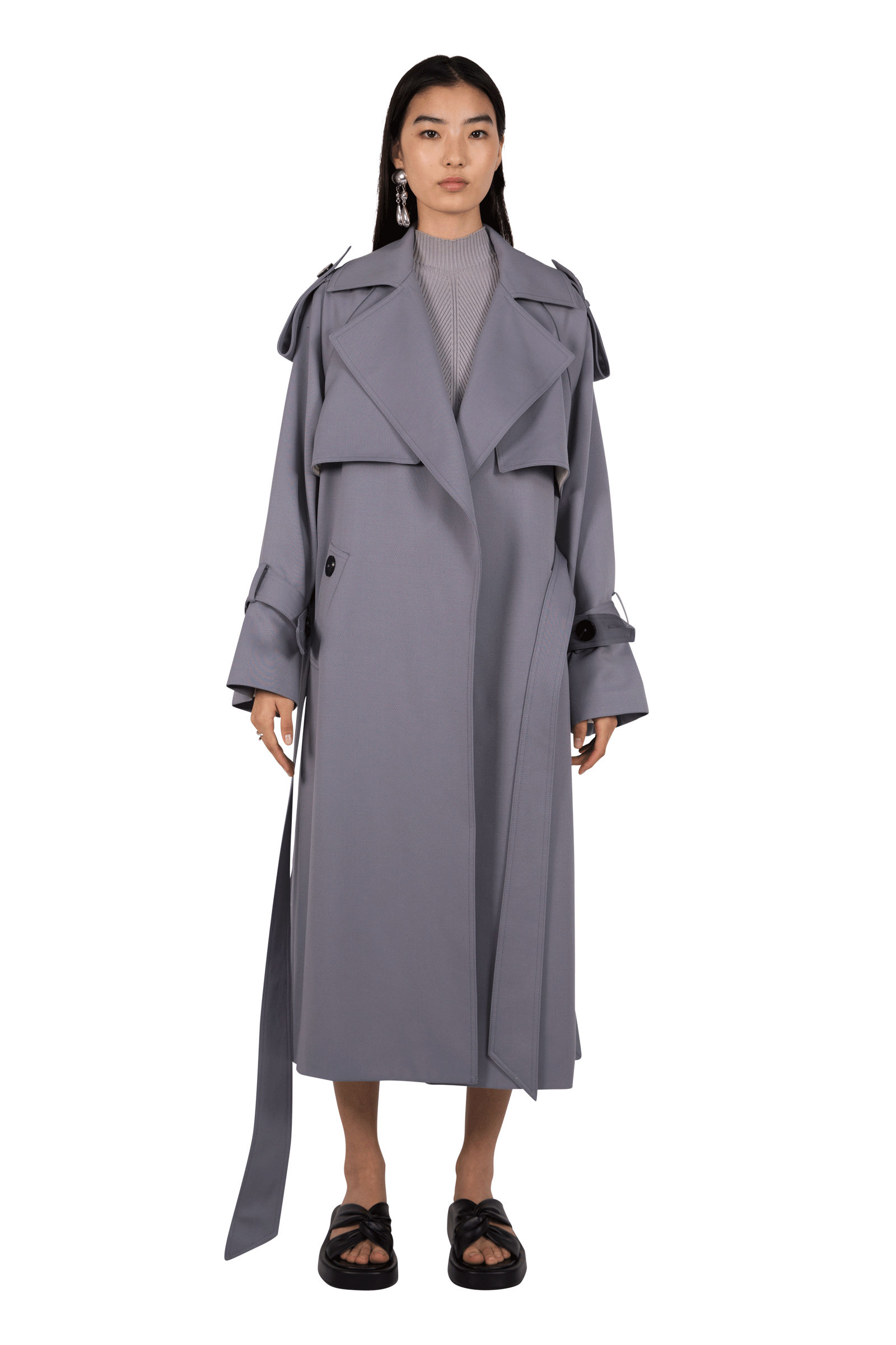 Detail Trench Coat Png Nomer 34