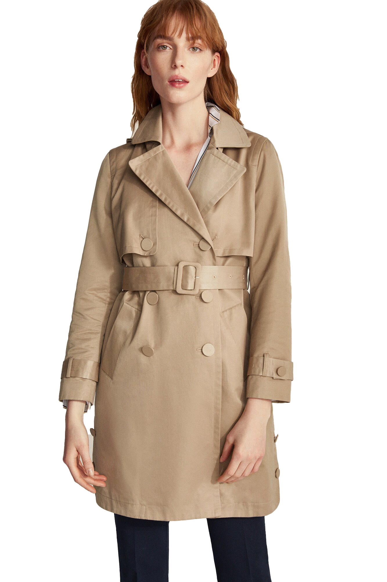 Detail Trench Coat Png Nomer 36