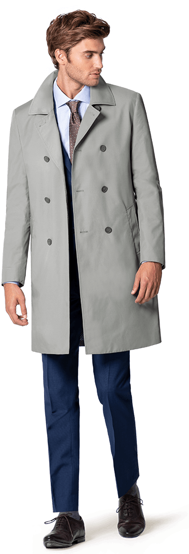 Detail Trench Coat Png Nomer 40