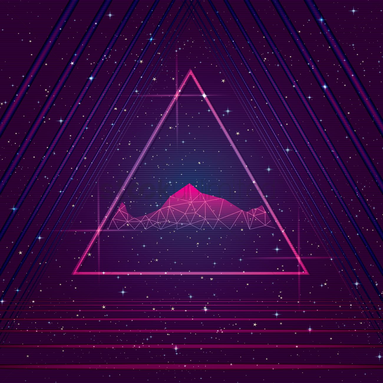 Detail Triangle Design Background Nomer 3