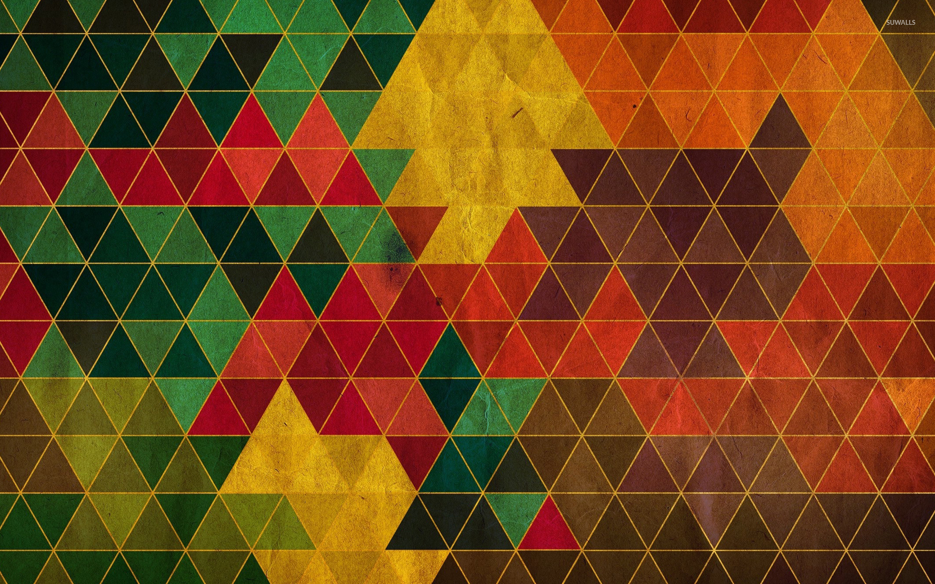 Detail Triangle Pattern Wallpaper Nomer 27