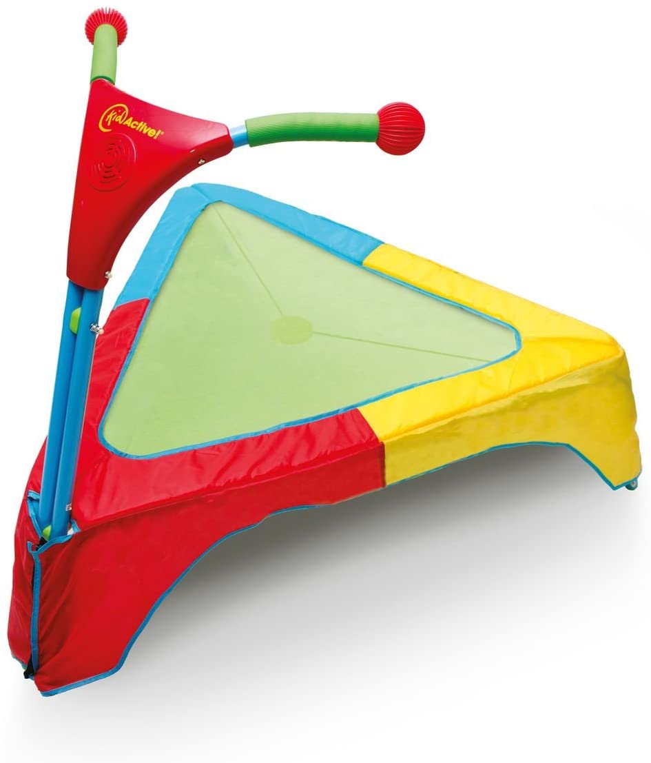 Detail Triangle Trampoline With Handle Nomer 2
