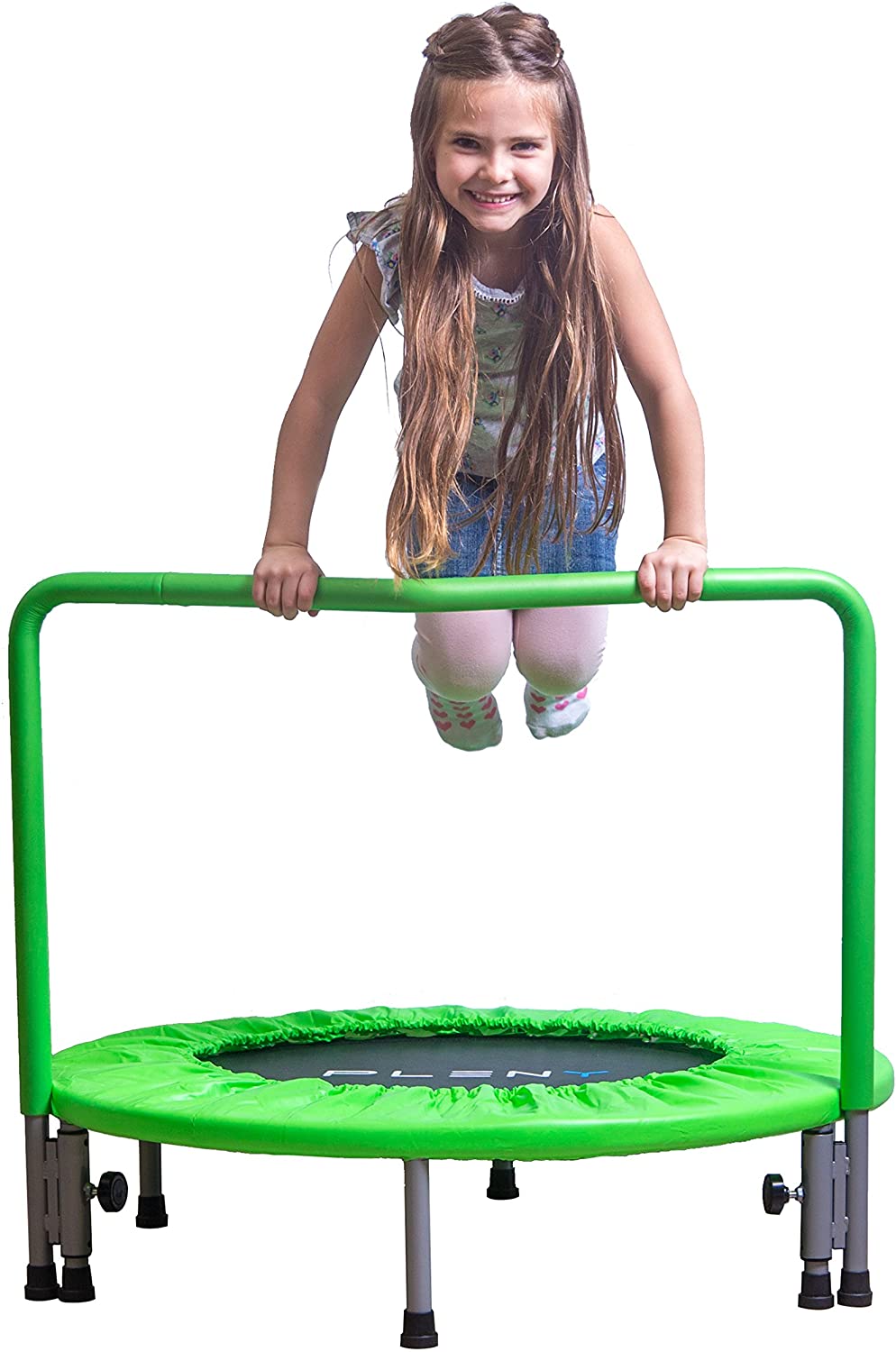 Detail Triangle Trampoline With Handle Nomer 11