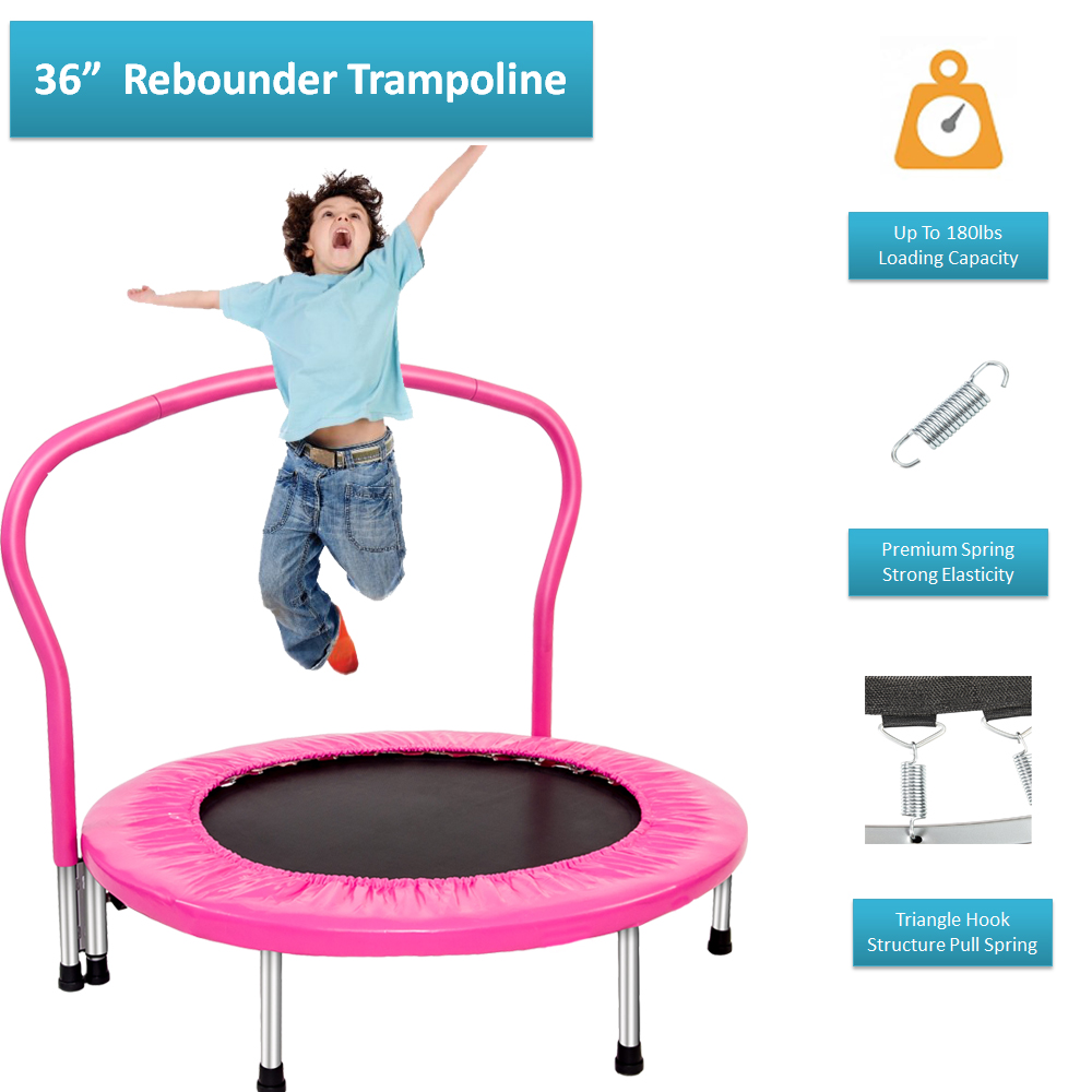 Detail Triangle Trampoline With Handle Nomer 15