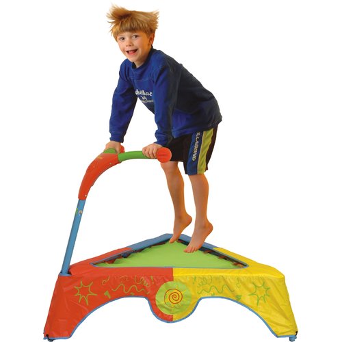 Detail Triangle Trampoline With Handle Nomer 3