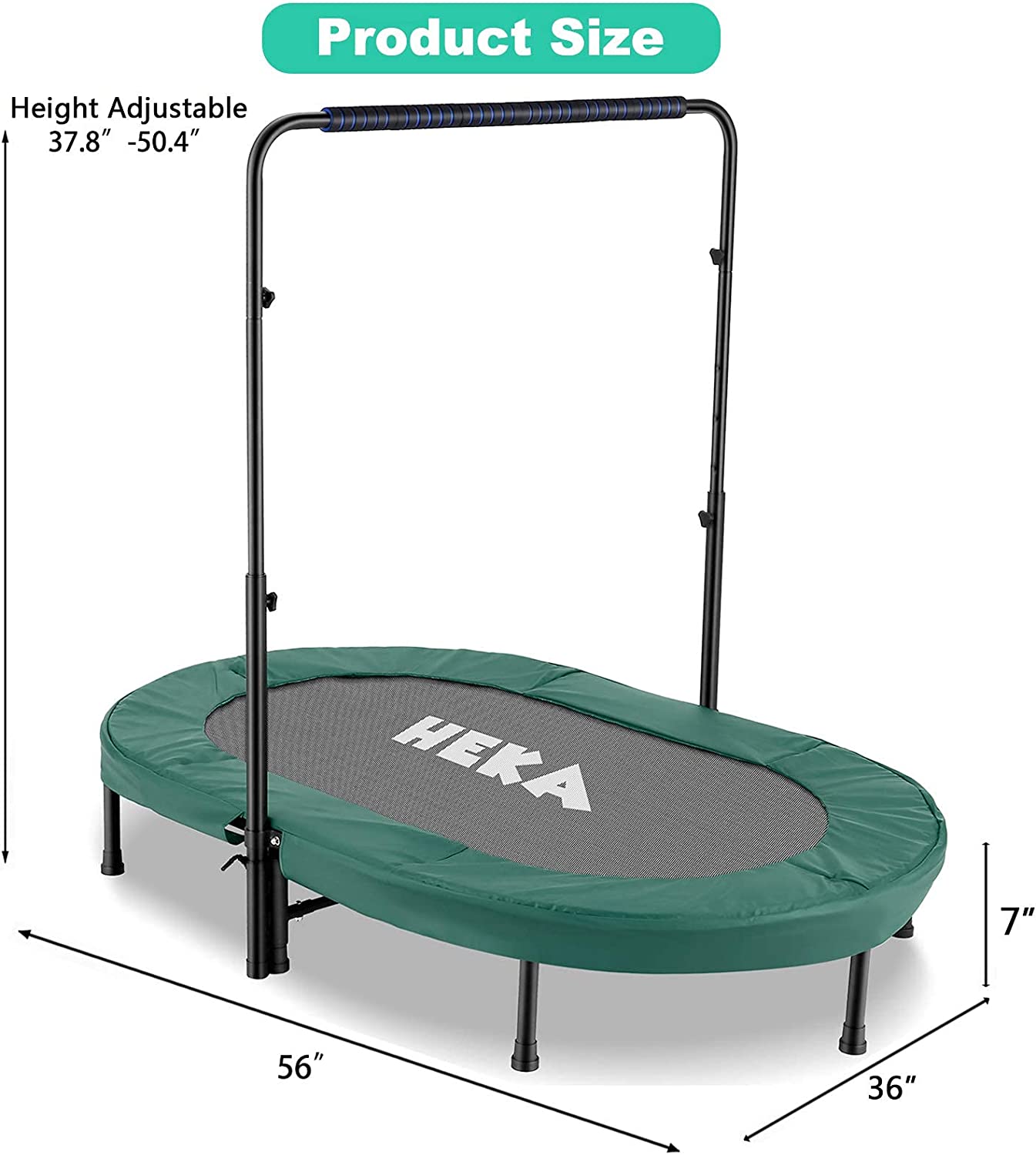 Detail Triangle Trampoline With Handle Nomer 19