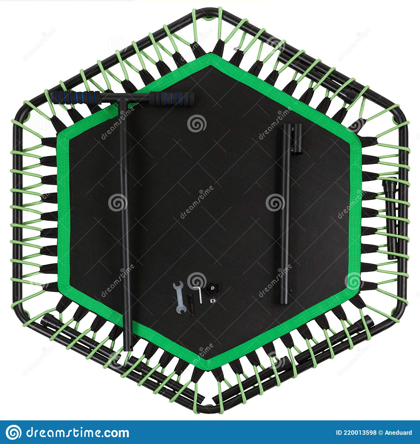 Detail Triangle Trampoline With Handle Nomer 38