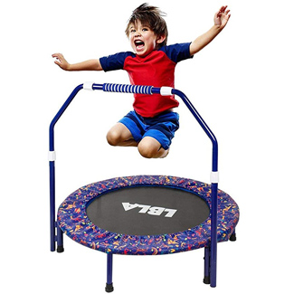 Detail Triangle Trampoline With Handle Nomer 41