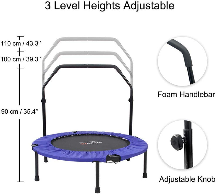 Detail Triangle Trampoline With Handle Nomer 43