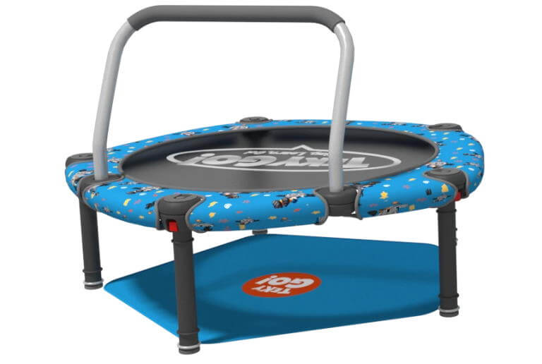 Detail Triangle Trampoline With Handle Nomer 44
