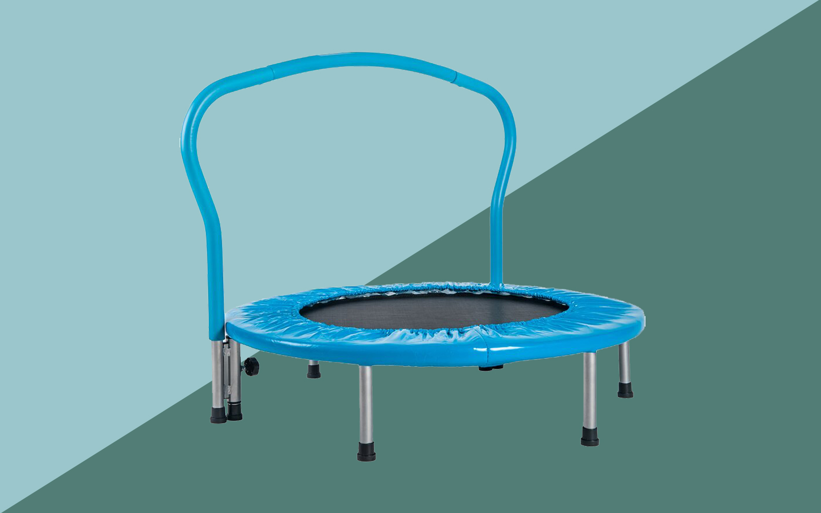 Detail Triangle Trampoline With Handle Nomer 45