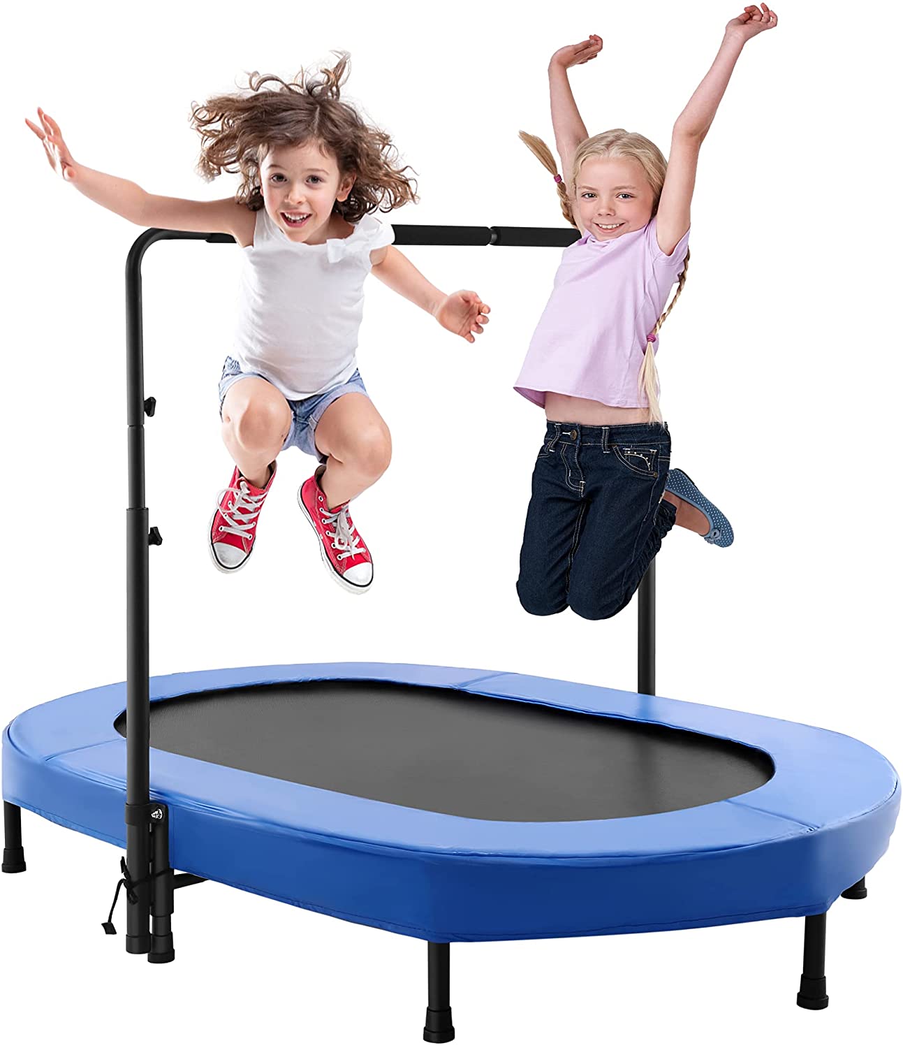 Detail Triangle Trampoline With Handle Nomer 8
