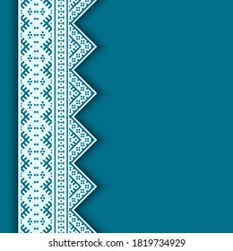 Detail Tribal Pattern Background Tosca Nomer 11