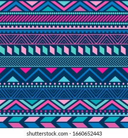 Detail Tribal Pattern Background Tosca Nomer 13