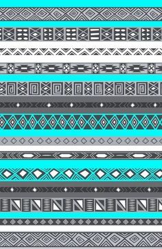 Detail Tribal Pattern Background Tosca Nomer 4