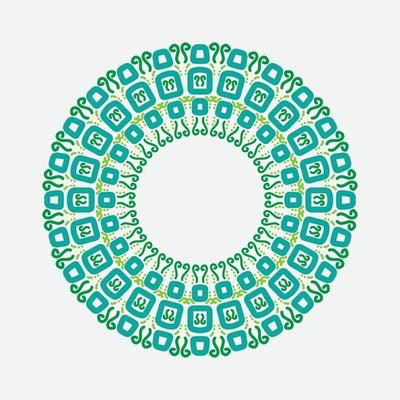 Detail Tribal Pattern Background Tosca Nomer 27