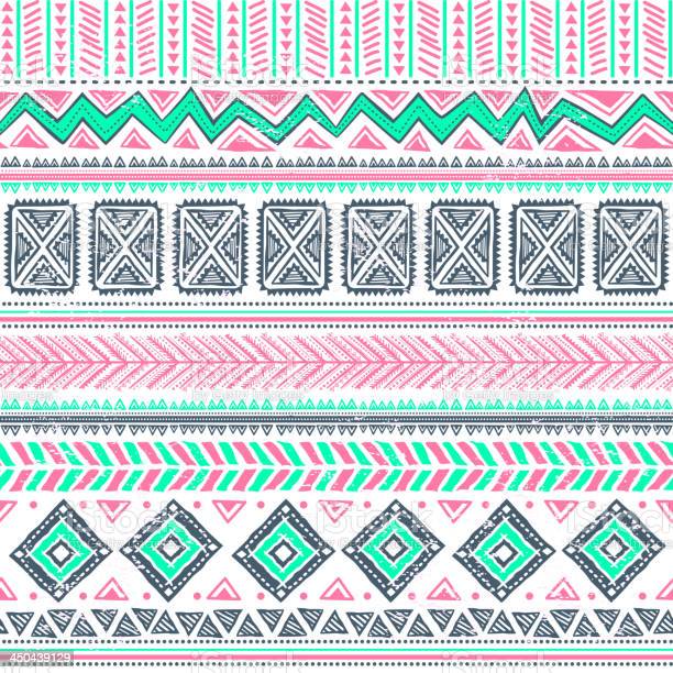 Detail Tribal Pattern Background Tosca Nomer 47