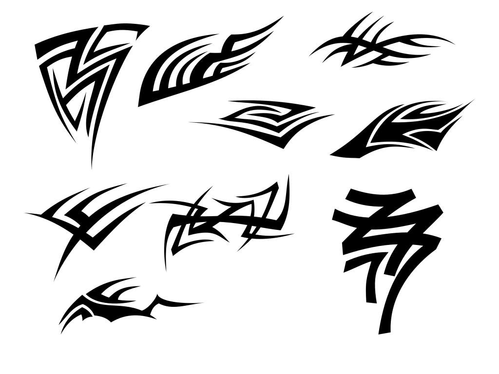 Detail Tribal Vector Png Nomer 19