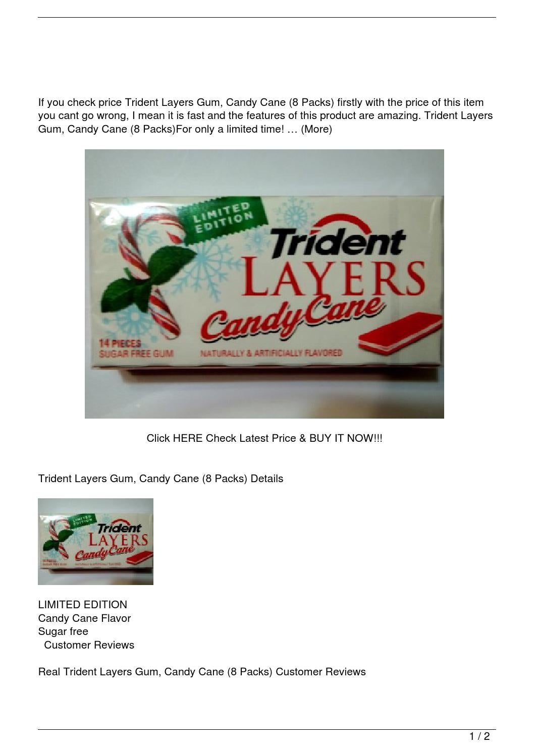 Detail Trident Candy Cane Gum Nomer 26