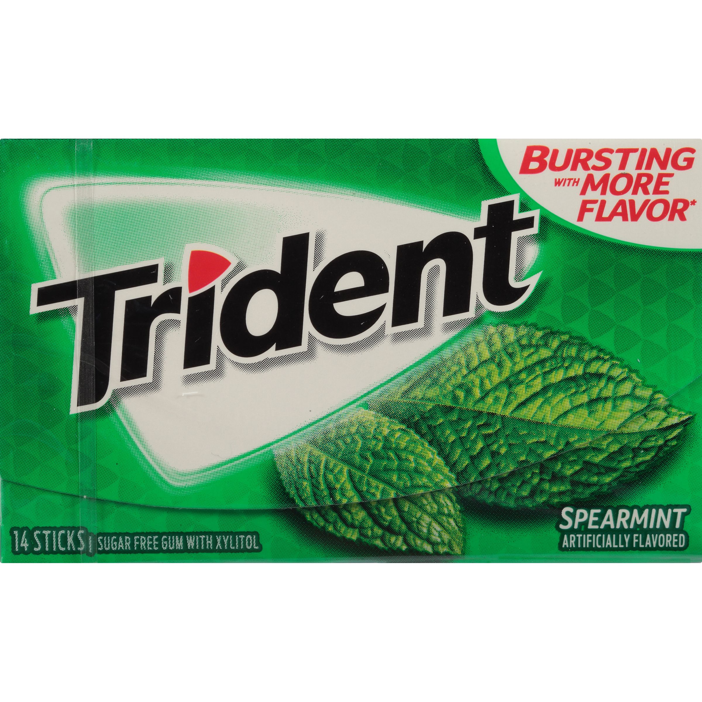 Detail Trident Gum Peppermint Nomer 12