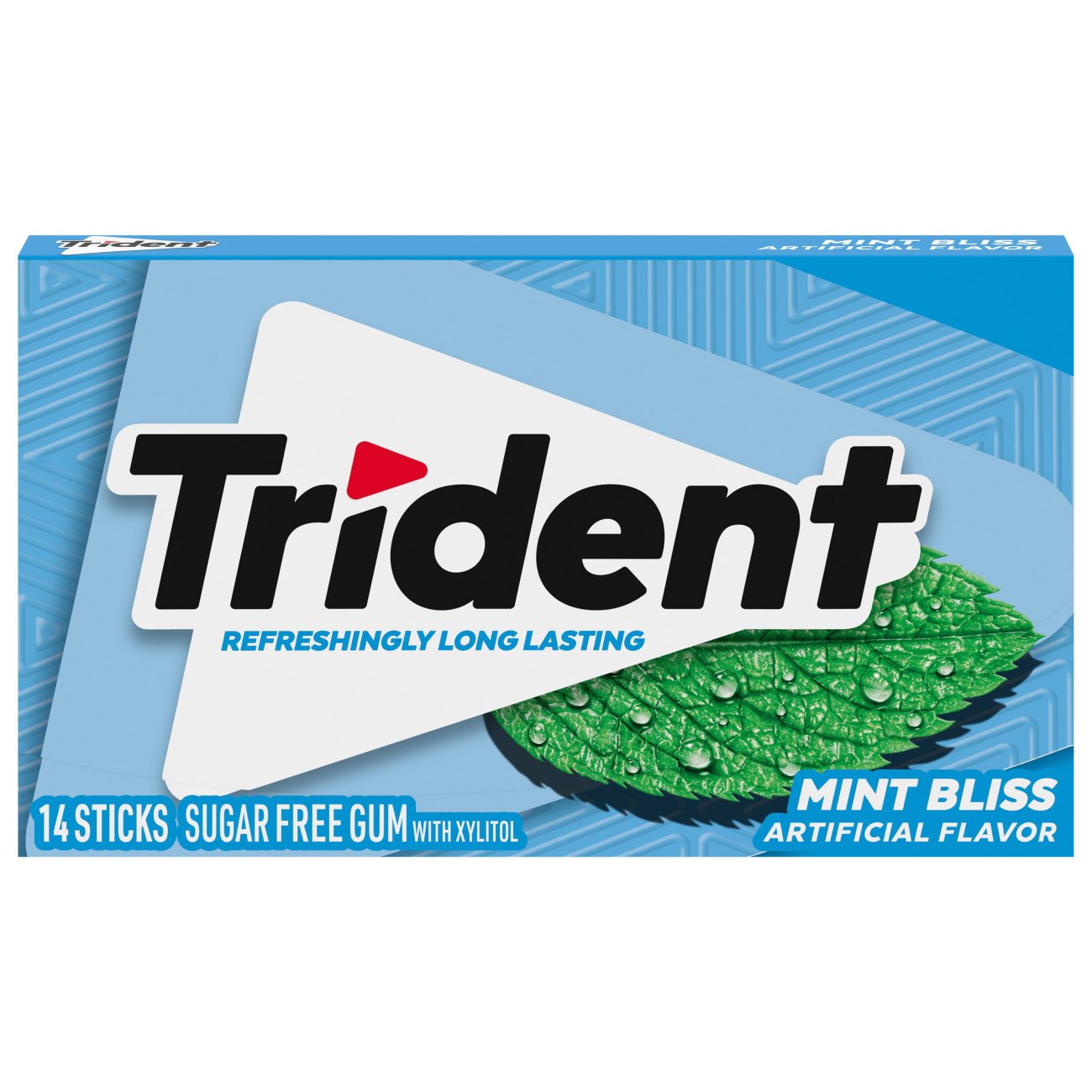 Detail Trident Gum Peppermint Nomer 21