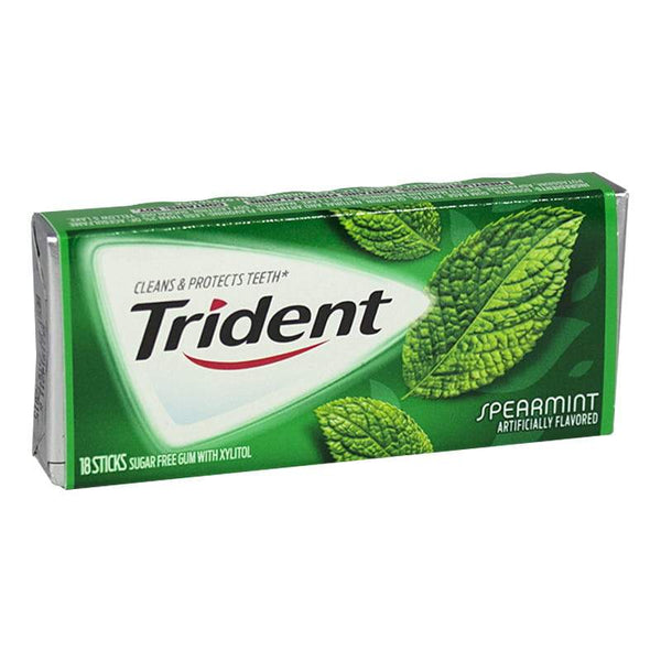 Detail Trident Gum Peppermint Nomer 31