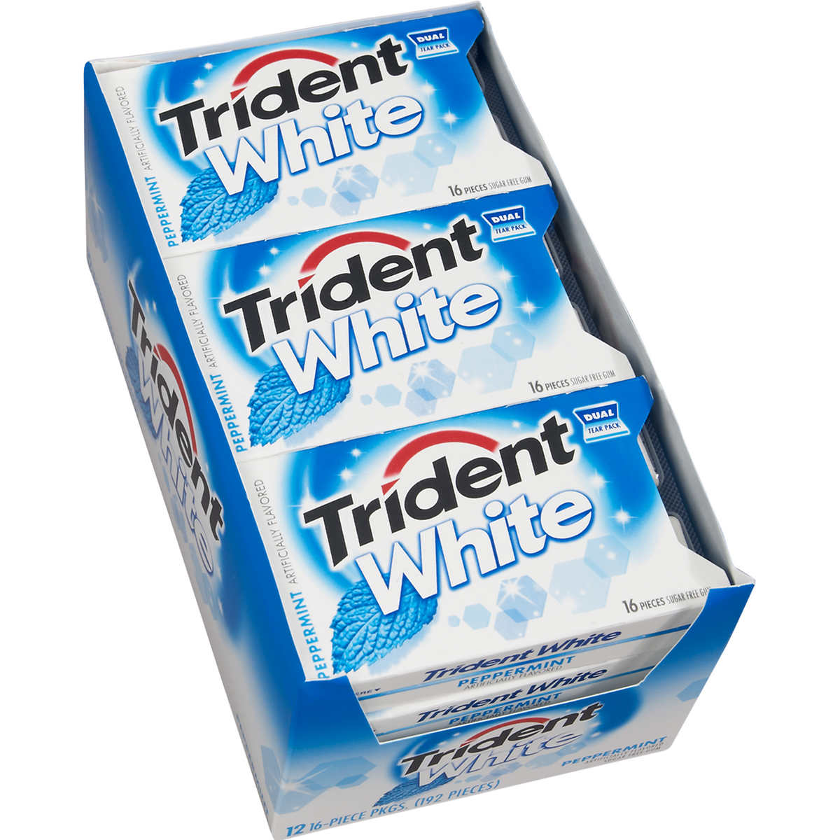 Detail Trident Gum Peppermint Nomer 37