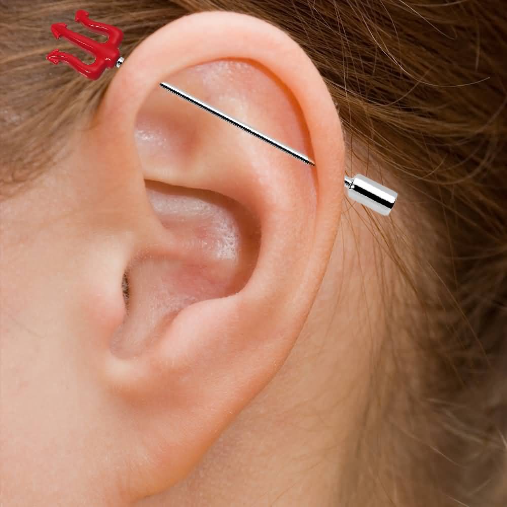 Detail Trident Piercing Nomer 22